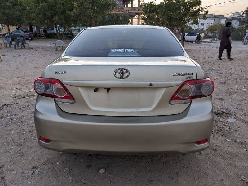 Toyota Corolla XLI 2012 covered in to GLI 6