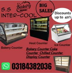 display counter / bakery counter/ cake counter /cake chillar 0