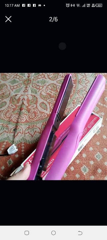 Revlon hair straightner 2