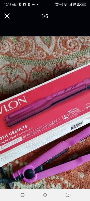 Revlon hair straightner 3