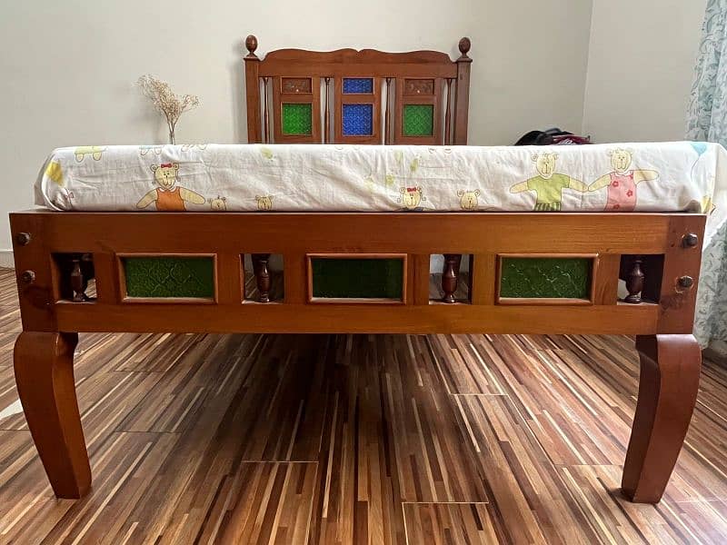 Antique Teak Bed 2