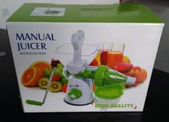 manual juicer