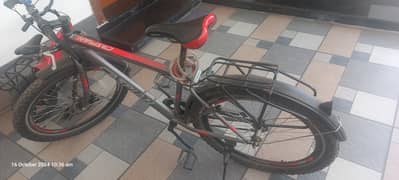 caspian  aluminium frame cycle 20 percent damage all good 0