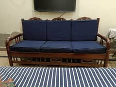 PURE WOOD SOFA SET