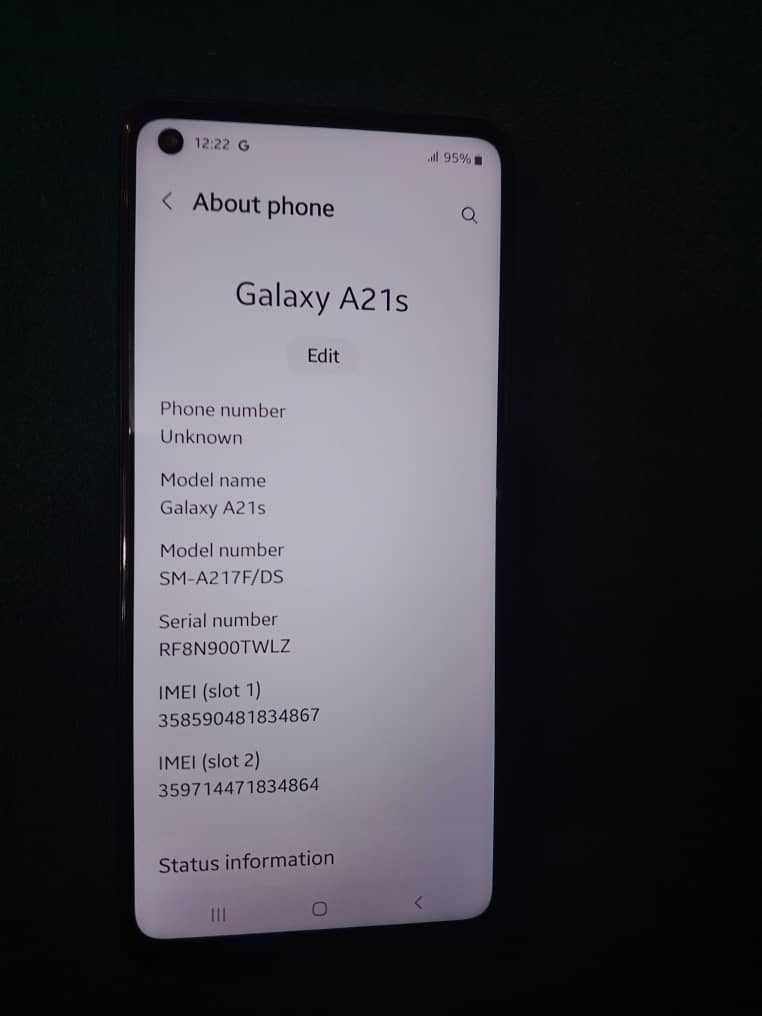 Samsung A21s 4GB 64GB 2