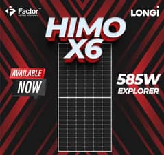 Longi himo x6 585watt monofacial Single glass