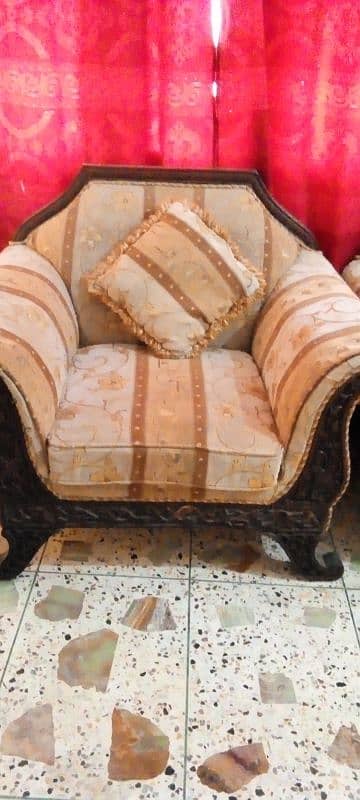 7 sitter wooden sofa 2