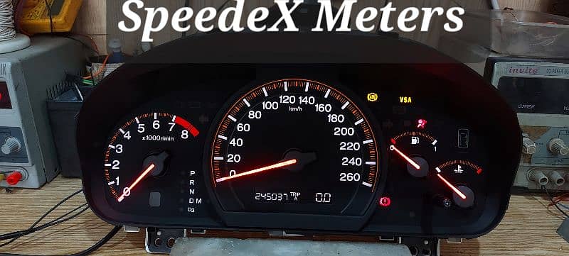 Honda Accord CL9 260km/h Speedometer 2