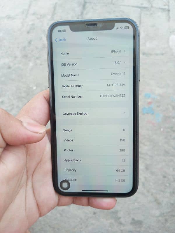 Iphone 11 64 Gb Non PTA JV All ok ha sim time bi ha battery health 87 8