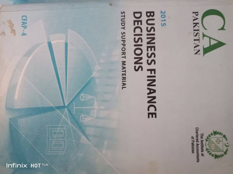 CA Business and finance decision with handbook and notes. 2