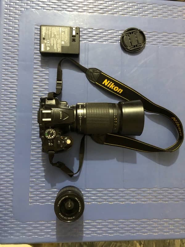 Nikon D5300 DSLR Camera with Kit Lens + 70-300mm Lens 1