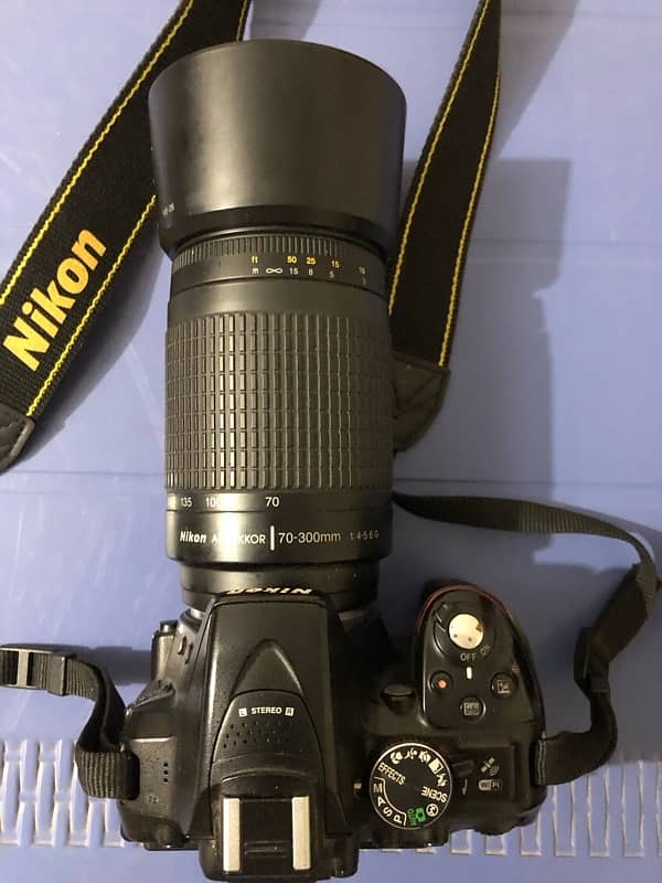 Nikon D5300 DSLR Camera with Kit Lens + 70-300mm Lens 2