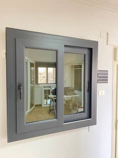 aluminium window/upvc door/glass work/partition/upvc window/cabine