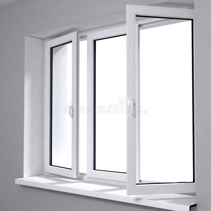 aluminium window/upvc door/glass work/partition/upvc window/cabine 17