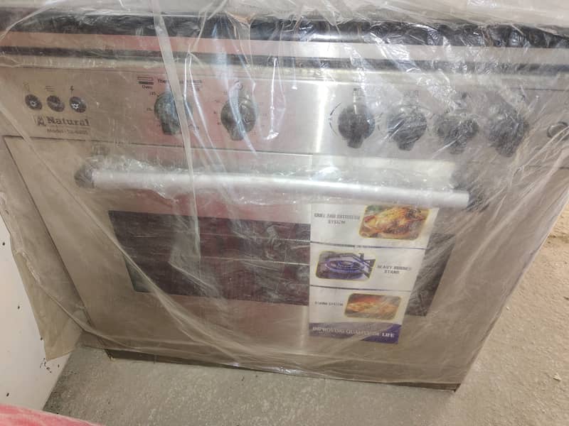 Natural NL-6805 Model 5 BURNERS COOKING RANGE BRAND NEW 4