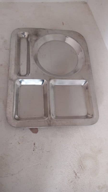 stainless steel serving trays 100% non magnetic 2