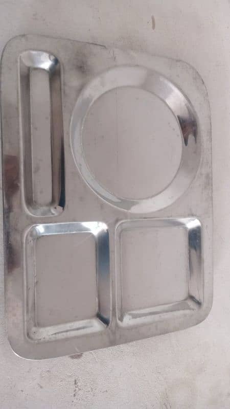 stainless steel serving trays 100% non magnetic 3