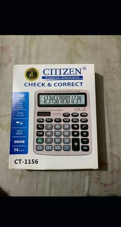 New calculator citizen company 10/10 condition Box Pack (03175800687)