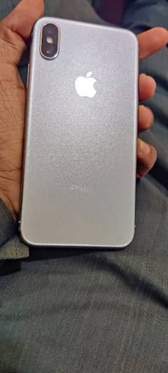 I phone x non pta 64 gb 77 battery panel main shade oper wali side