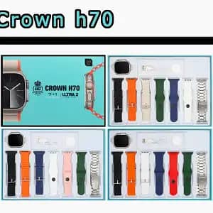 CROWN 8+1 ULTRA 2 SMART WATCH + PRO 2 AIR PODS 1