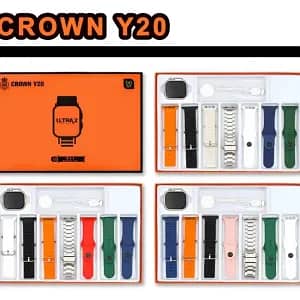 CROWN 8+1 ULTRA 2 SMART WATCH + PRO 2 AIR PODS 15