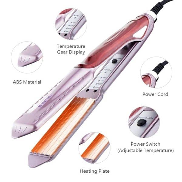 KM-471 Hair straightener 3