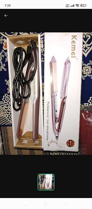 KM-471 Hair straightener 6