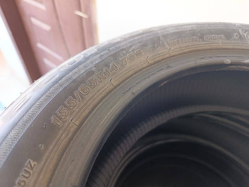 Tyres 155/65/R14 Made in japan 2