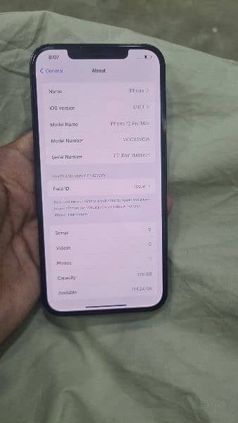 iphone 12promax 128gb hai 5