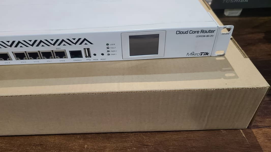 MikroTik Routerboard  CCR1036-8G-2S+ With 2 SFP+ Ports  (Box) 5