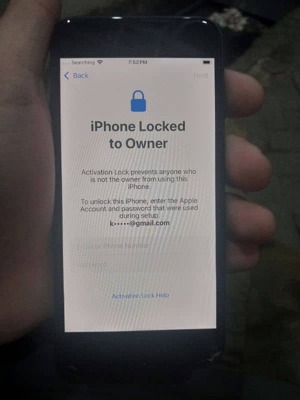 I phone Se 2 Icloud locked 5