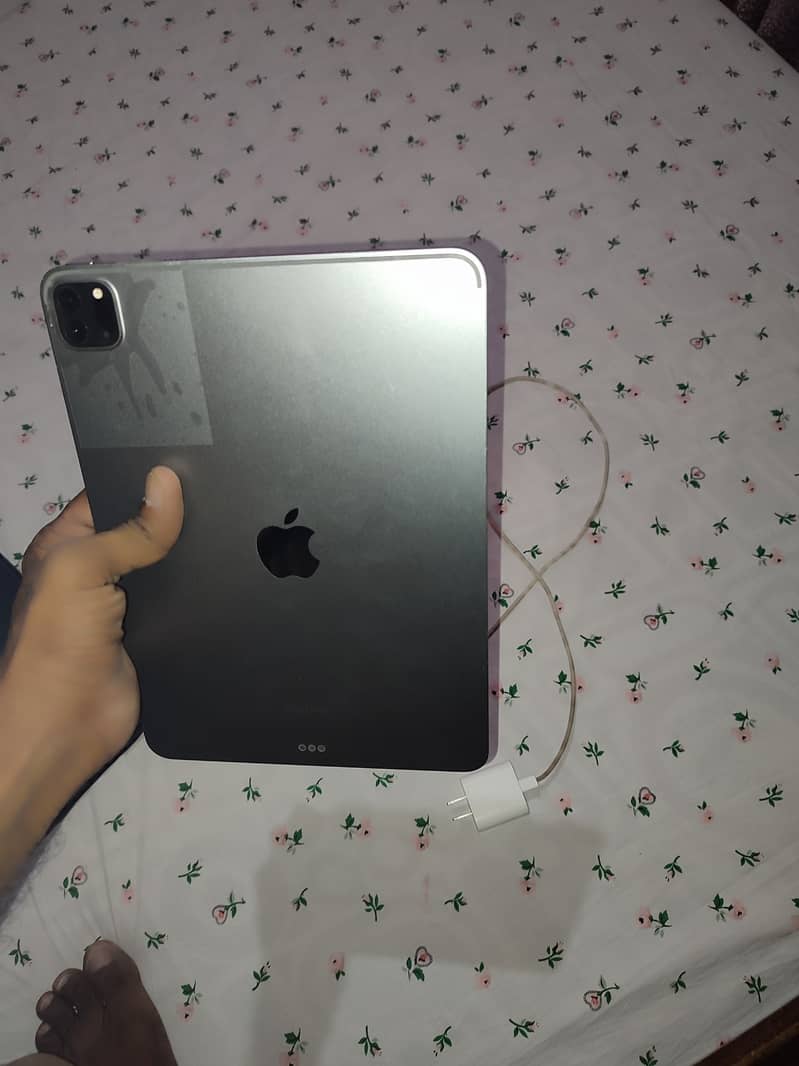 ipad pro m2 256 gb 10 month waranty with box orignal charger 2