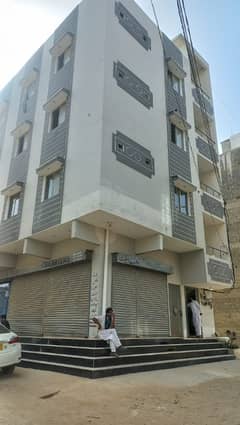 3 room cornor flat for sale 31G Allah Wala town Korangi crossing 0