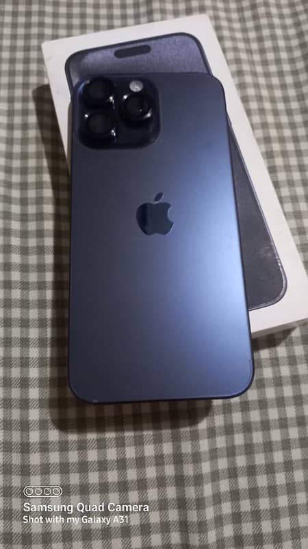 iPhone 15 pro max 256gb pta Approved dual physical Hk 2