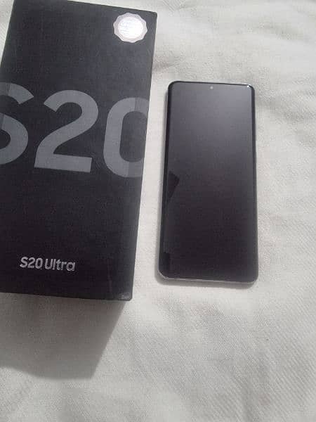 Samsung s20 ultra with box PTA approved 1