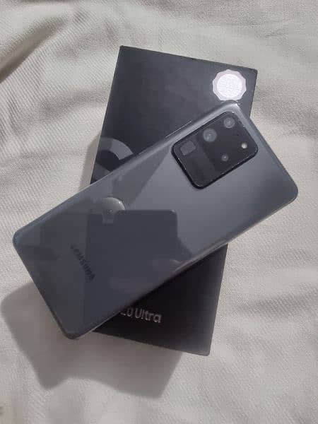 Samsung s20 ultra with box PTA approved 5