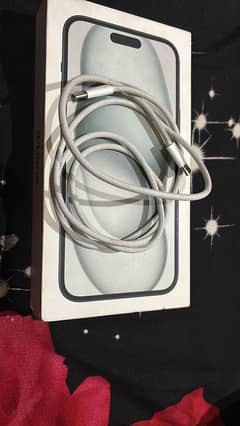 iphone 15 pro max ki 100% Original Box Pulled Cable hy