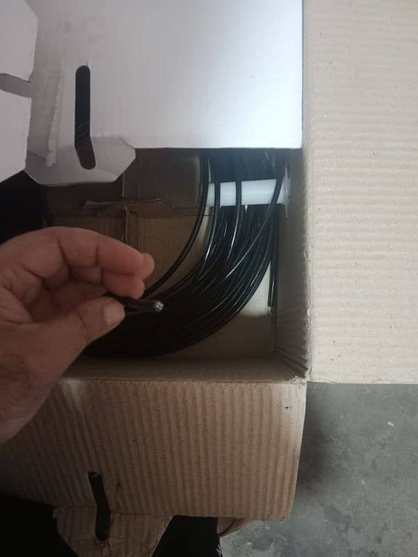 fiber cable 2core 4core 6core 12core and cat6 cable 3