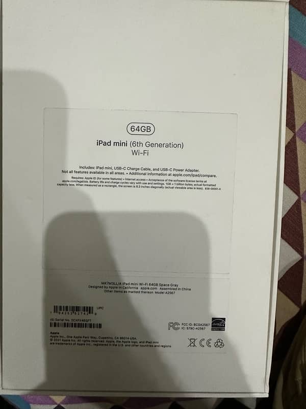 ipad mini 6 full box 6