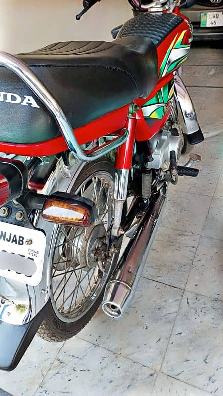 Honda cd 70 2022 model Fresh condition 5