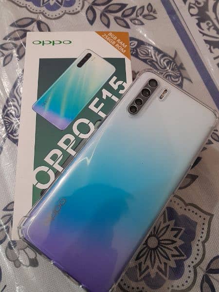 oppo f-15 Mobile 8/256 Ram Rom with Box 1