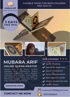 Online quran teacher