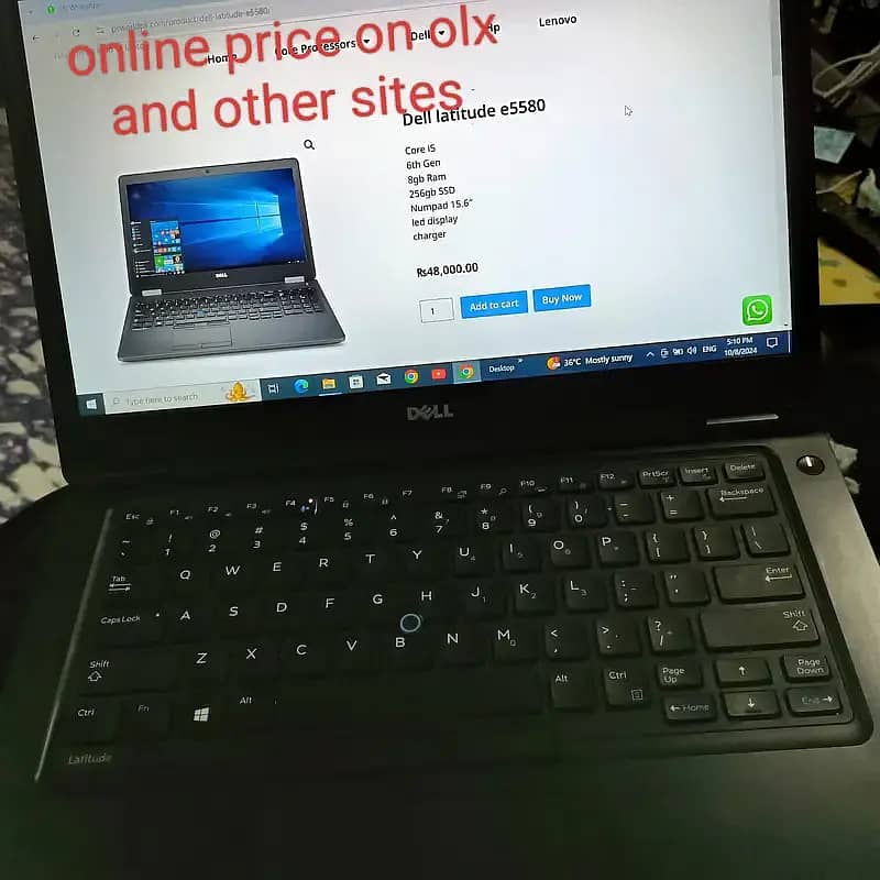 Dell latitude 5480 Core i5 7th Generation | Ultra Slim |Light weight 2