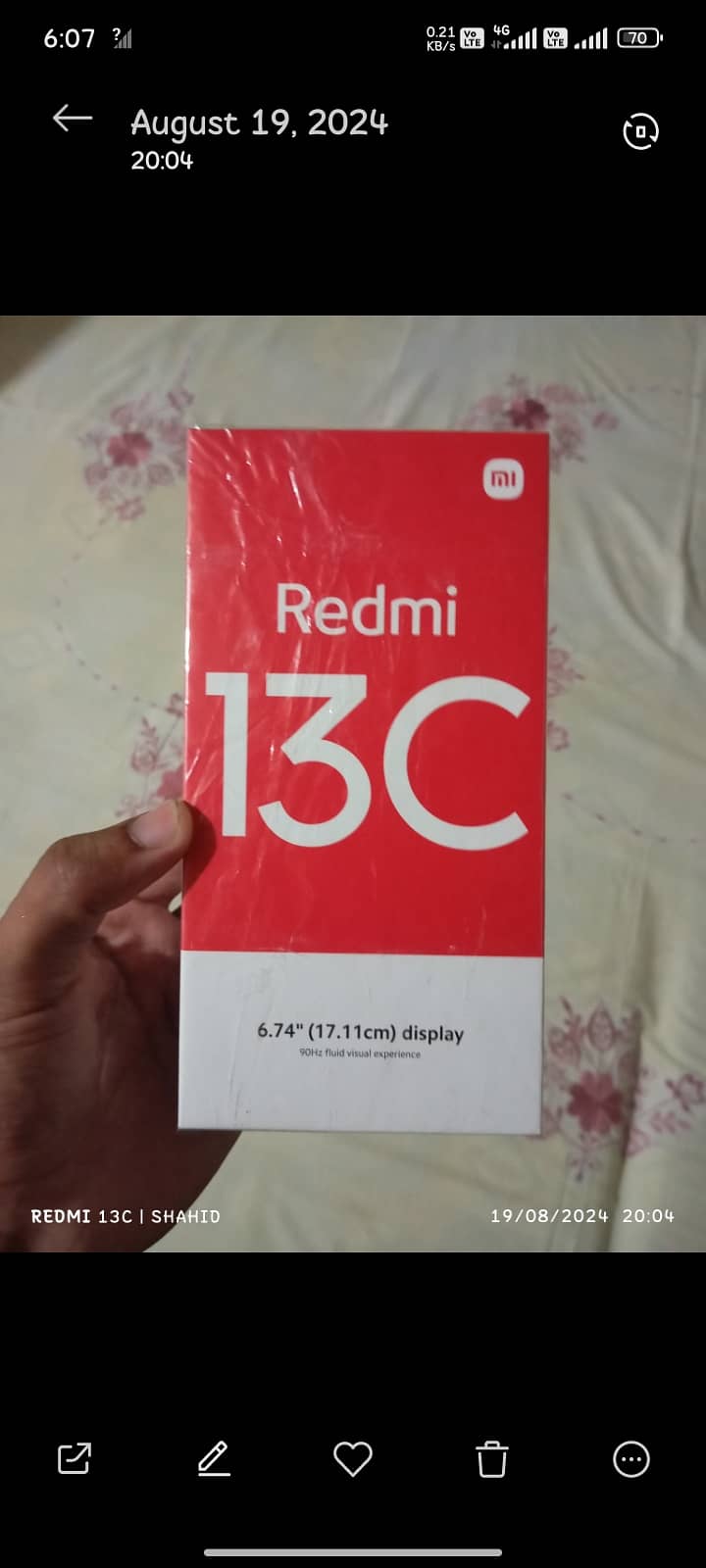 Redmi 13C Fresh Condition 1