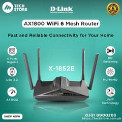 D-Link AX1800 Wi-Fi 6 Mesh Router X1852E Gaming Router (Branded Used)