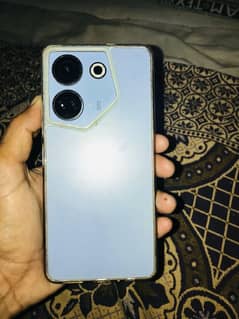 Tecno camon 20 original box and charger ke sath PTA approved ha 0