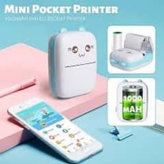 Mini Portable Pocket Thermal Printer 0