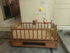 Imported Wooden Baby Cot