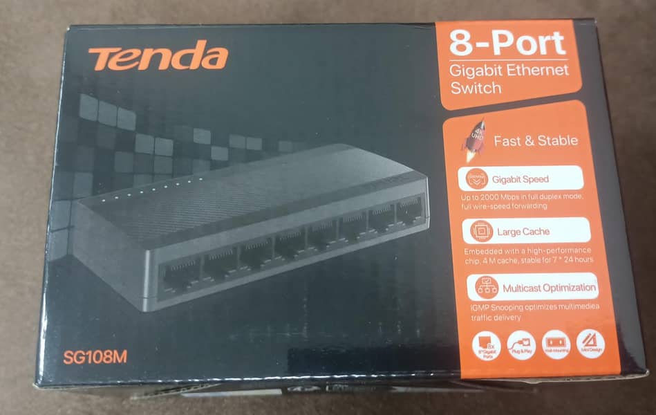 tenda sg108m 8port switch 0