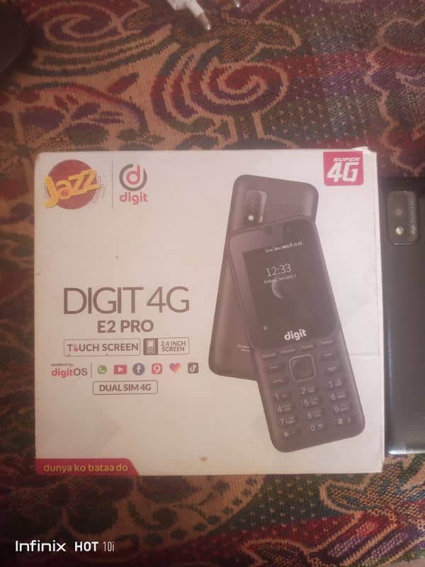 jazz digit mobile condition 10 by 9 or Nokia 105 for sale ha 0